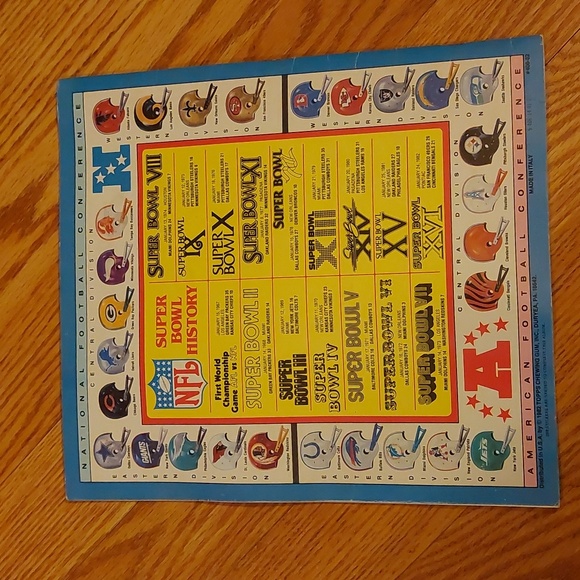 1982 Topps Football Sticker Album - Picture 2 of 8